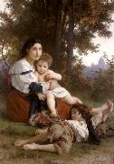 Adolphe William Bouguereau Rest (mk26) china oil painting reproduction